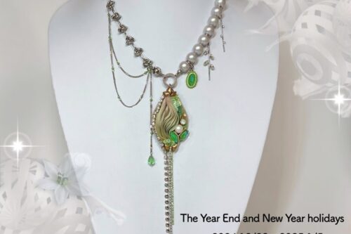 年末年始｜2024～2025｜ハンドメイドアクセサリー｜atelierKAZUMI｜アトリエカズミ