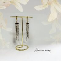 イヤリング｜ラインストーン｜ハンドメイドアクセサリー｜atelierKAZUMI｜アトリエカズミ