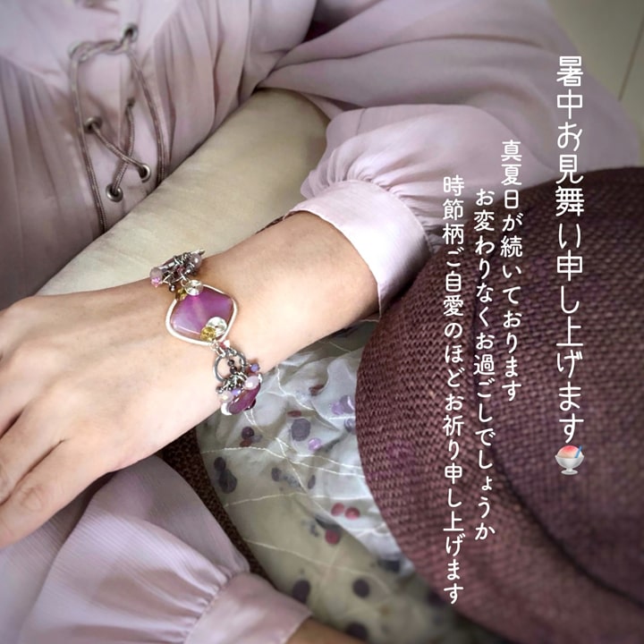 お盆休み｜2025年｜アクセサリー｜atelierKAZUMI