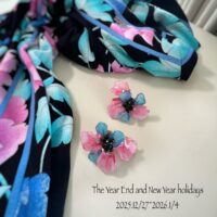 年末年始｜2025～2026｜ハンドメイドアクセサリー｜atelierKAZUMI｜アトリエカズミ