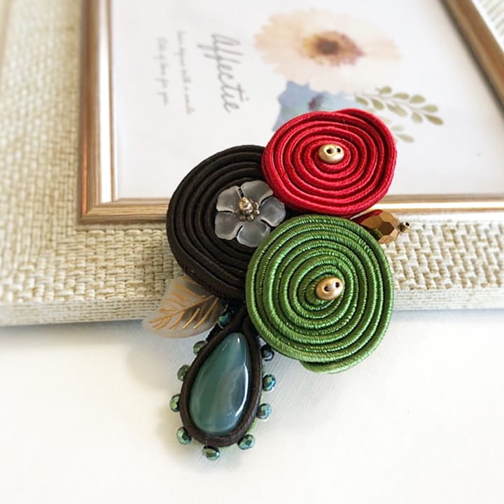 ブローチ｜ソウタシエ｜atelier KAZUMI｜アトリエカズミ