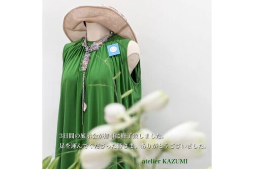 新作アクセサリー展｜初夏｜2026年｜ディップアート｜ソウタシエ｜福岡｜AtelierKAZUMI｜アトリエカズミ