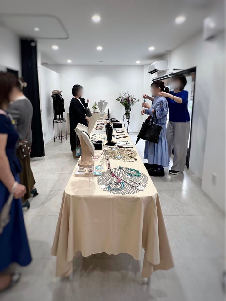 新作アクセサリー展｜初夏｜2026年｜ディップアート｜ソウタシエ｜福岡｜AtelierKAZUMI｜アトリエカズミ